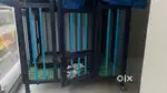 Pet movable and foldable cage