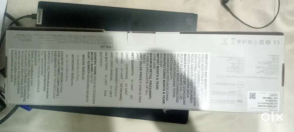 Asus brand new wireless mouse and keyboard