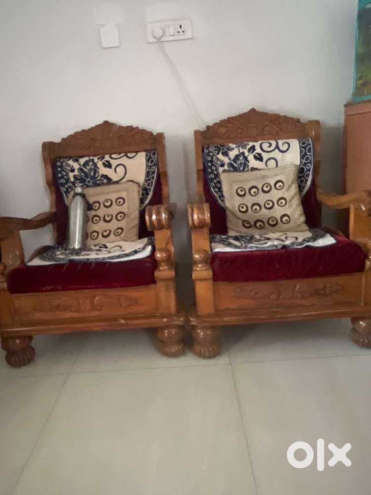 Wooden Sofa Set