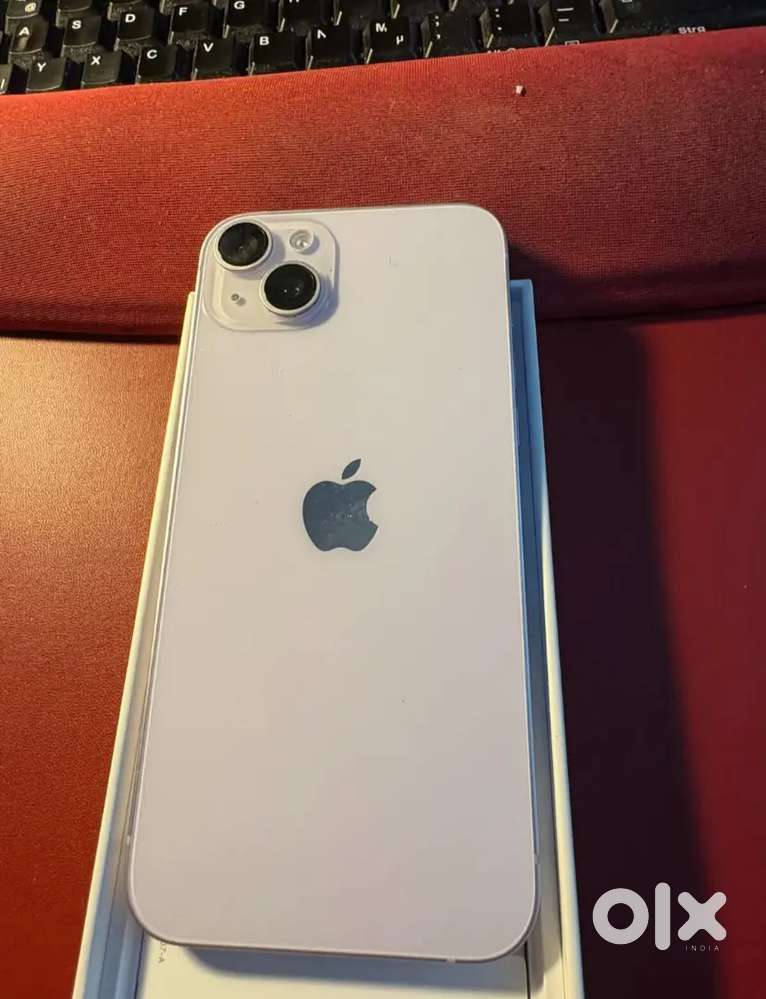 Selling my 4 months old I phone 14 in white colour/.Need urgent money