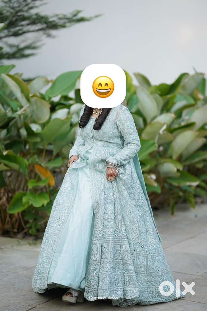 Wedding gown(pastle blue)
