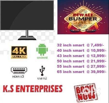 40 INCH 4K UHD SMART LED @ 10999/-