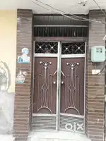 Heavy iron gate