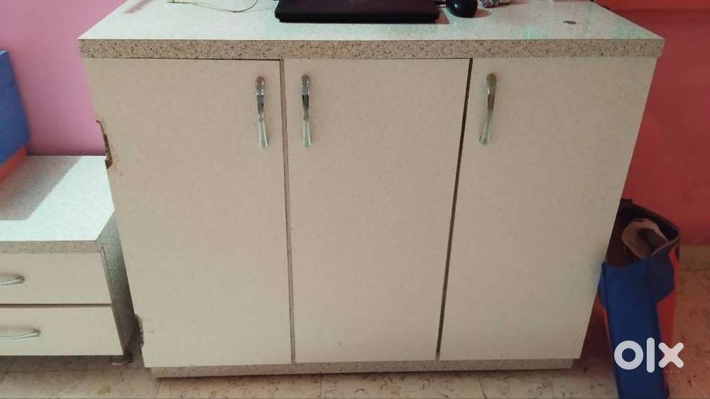 One tv unit and one wordrobe