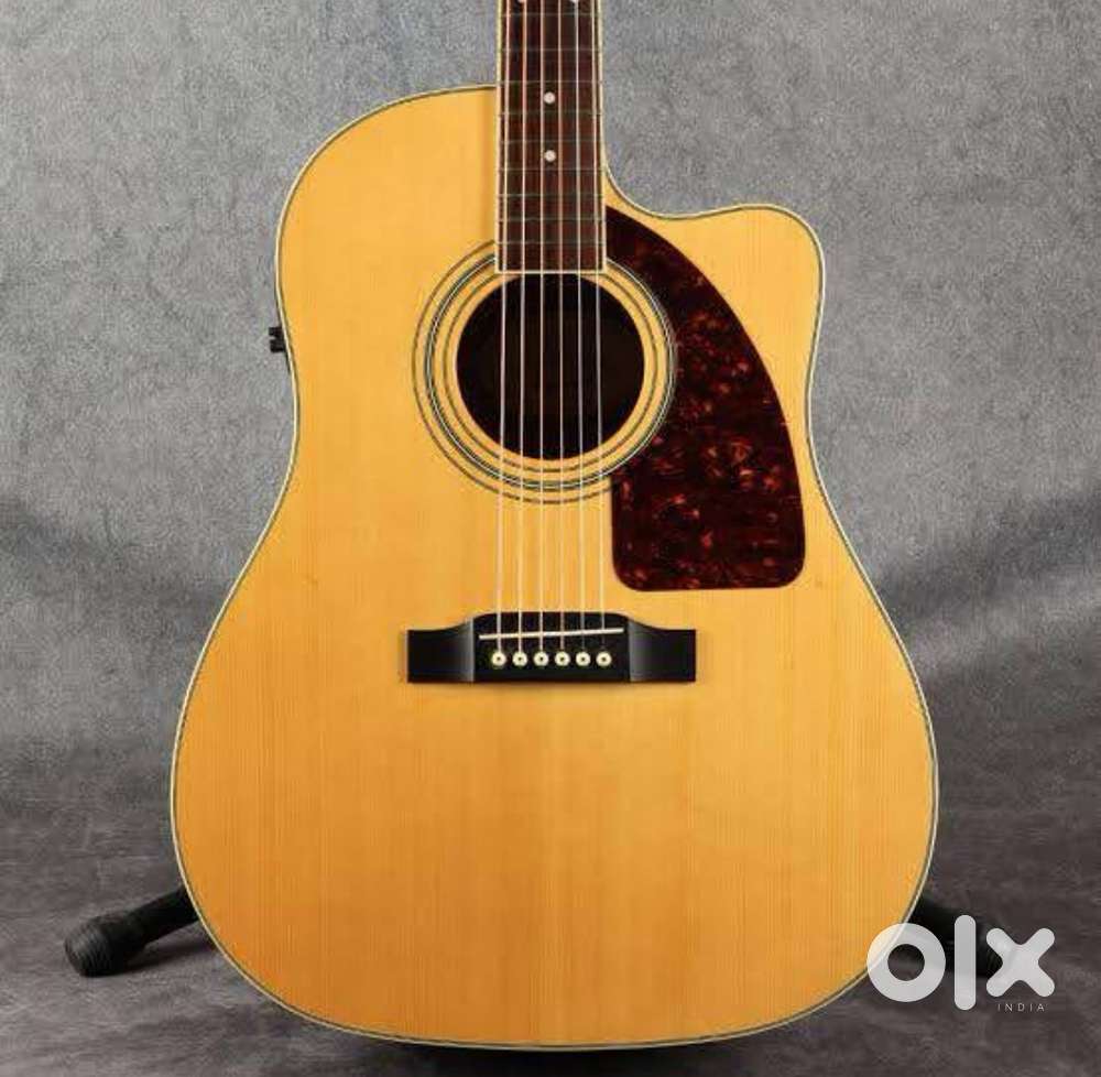 Case + guitar Epiphone AJ 220SCE