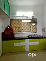 2BHK semi furnished flat on rent from sepetember near viman angar