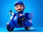 Bike and Van Delivery boy