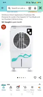 New hindware mini cooler only 2 months used