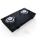 GLASS GAS STOVE 2 BURNER