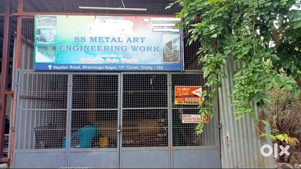 SHED/WORKSHOP/PATTARAI/PLACE FOR RENT at 15th Cross, Sanmuga Nagar Try