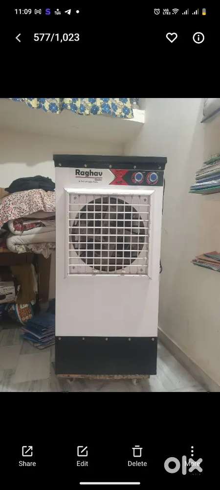 Raghav Air Cooler – 1 साल पुराना, बिल्कुल नई हालत में
