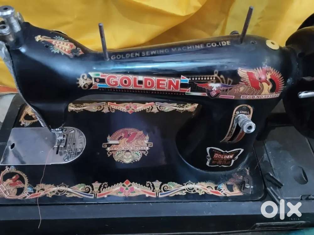 Golden Sewing Machine