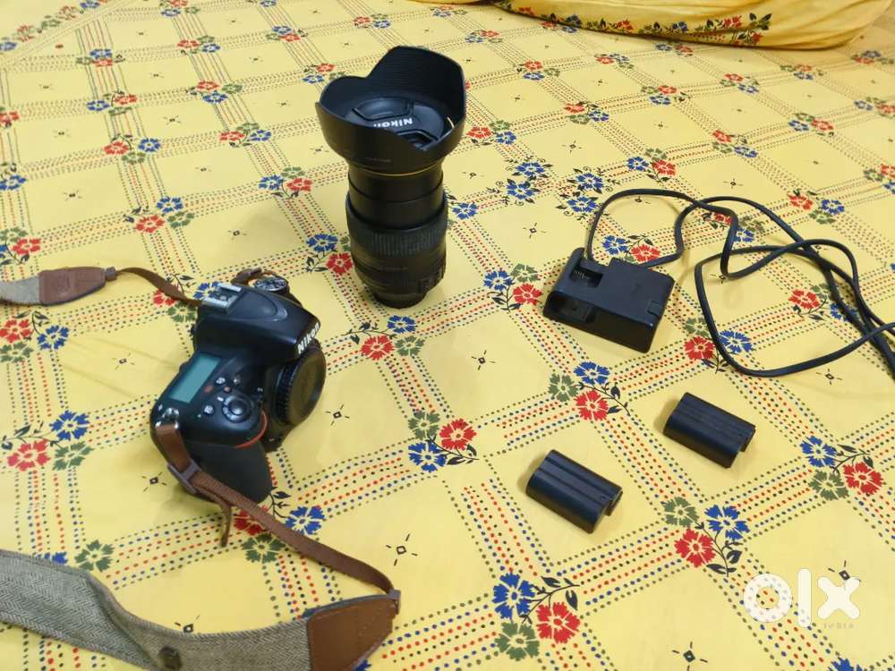 Nikon D750 with nikkor 24-120 F4 lens with 2 batteries and charger