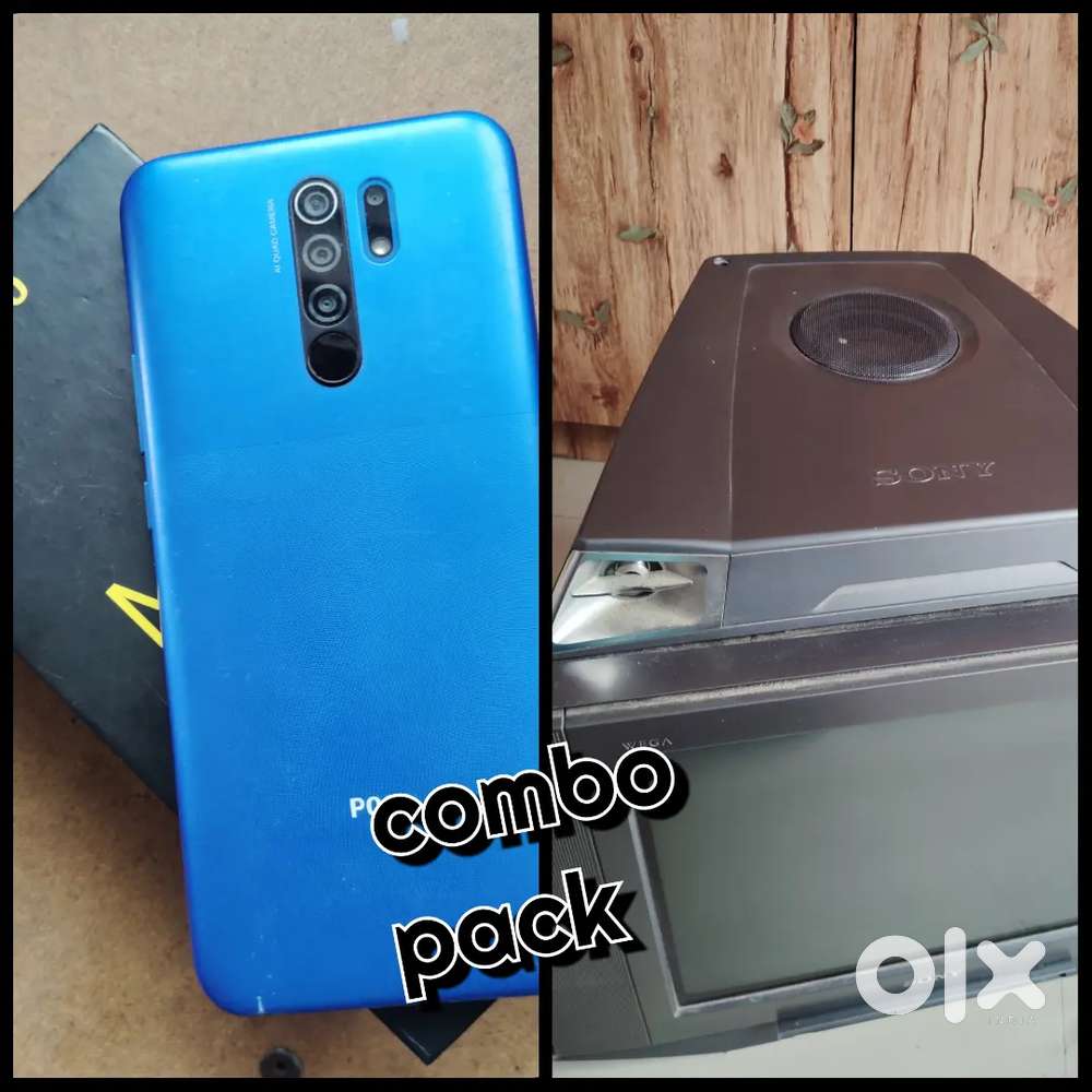 My sony tv and poco mobile phone