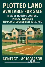 Plotted Land available for sale in Newtown near Sapoorji Sukhobristi
