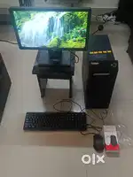 Computer pc full set 4gb ddr3 ram 320gb hdd Dell 19 inch monitor