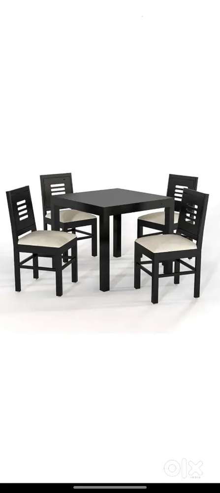 4seater SOLID SHEESHAM WOOD dinning table
