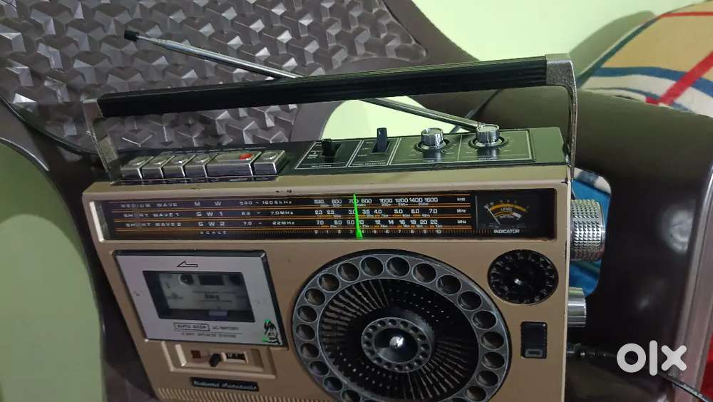 Antique National Panasonic Tape Recorder Japan Radio Cassette Stereo