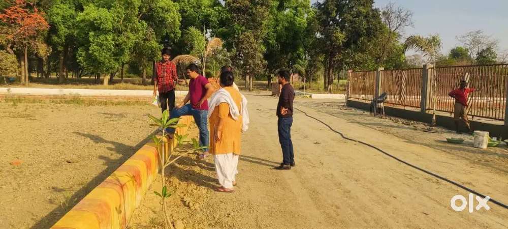 Up 32 ढाबा से पहले अप्रूव्ड प्लाट गोसाईगंजमार्केट के पास बैंक लोनकेसाथ