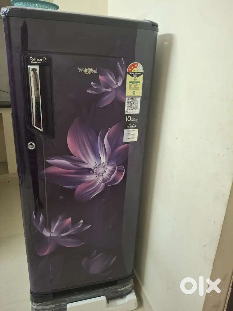 Fridge +gas and cylinder