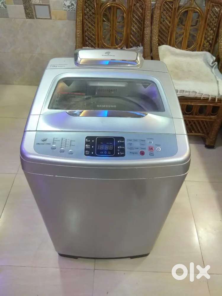 Samsung fully automatic washing machine with warranty and bill