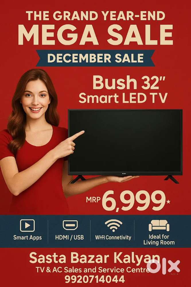 Smart tv sale live now