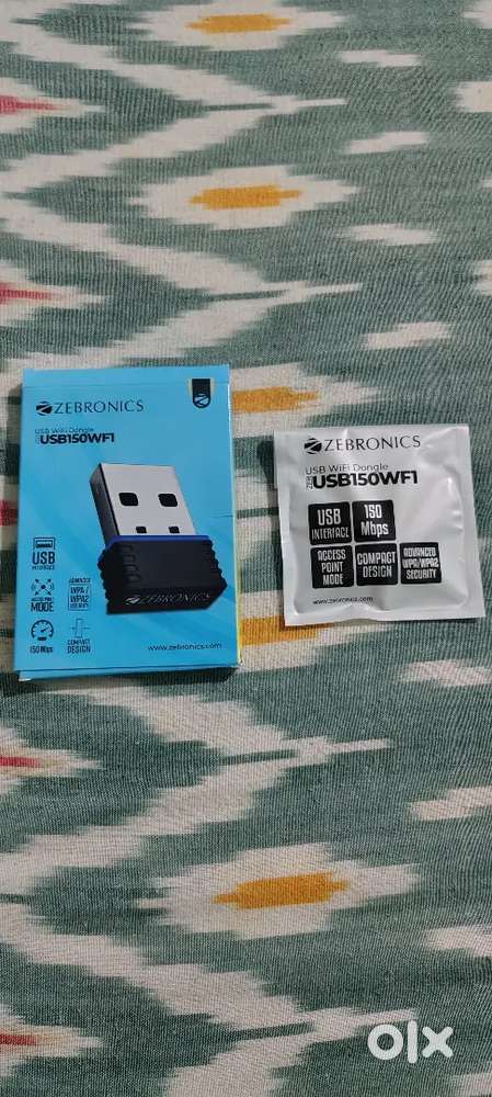 Zebronics USB WiFi Dongle (ZEB-USB150WF1)– Excellent Condition
