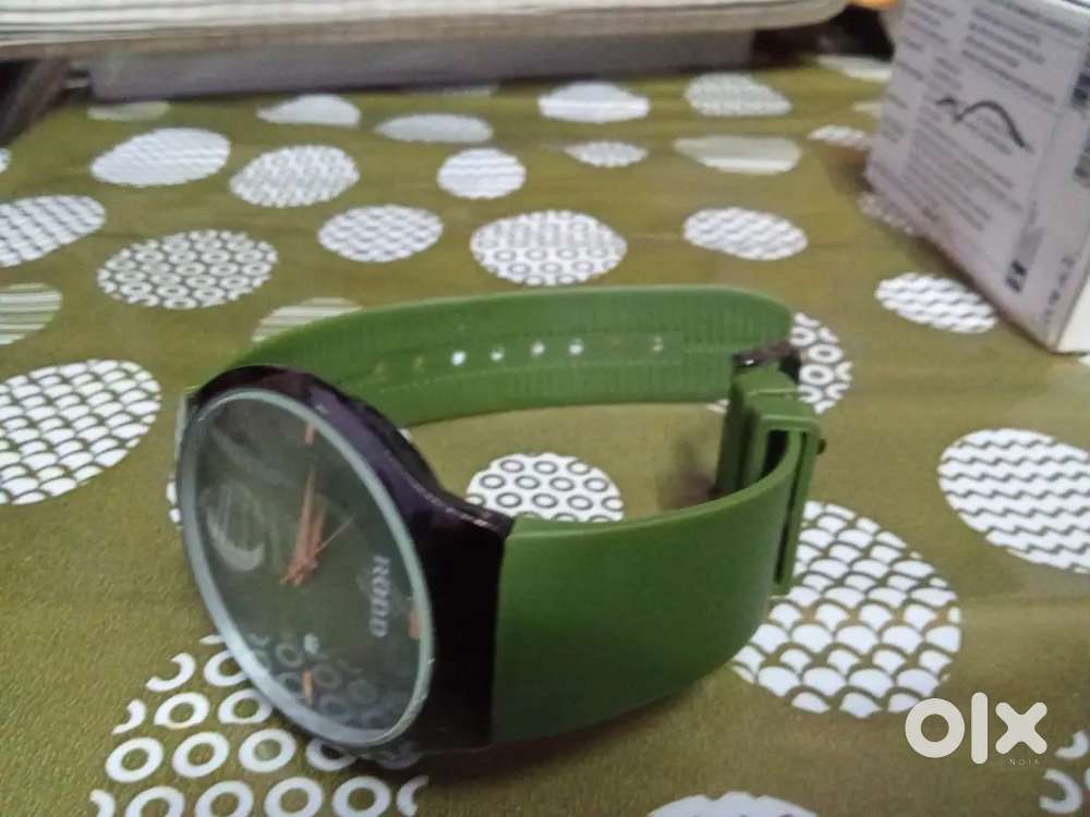 Totally new stylish, watch with green colour