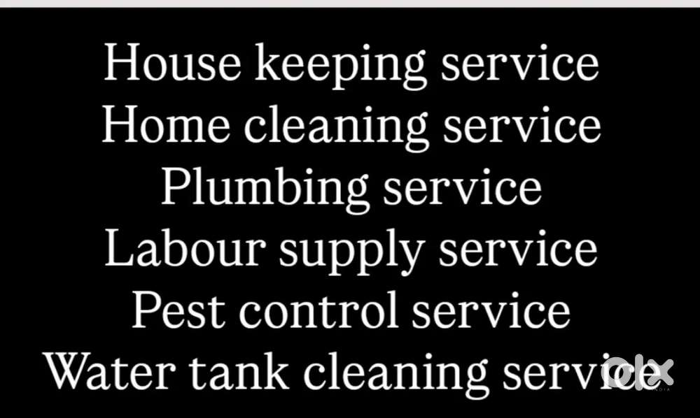 Home cleaning house keeping service labour supply service