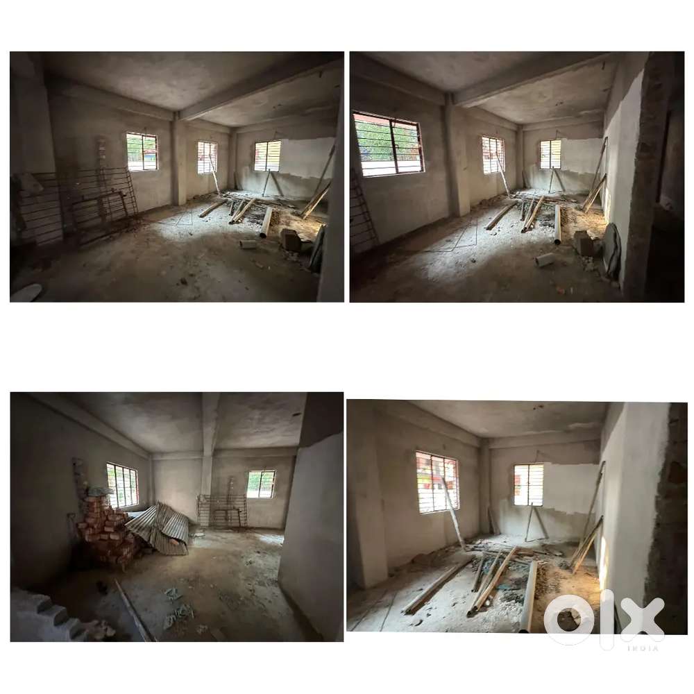 2bhk ground floor flat 550 sqft 13.5 lakh car parking 3.5lakh extra