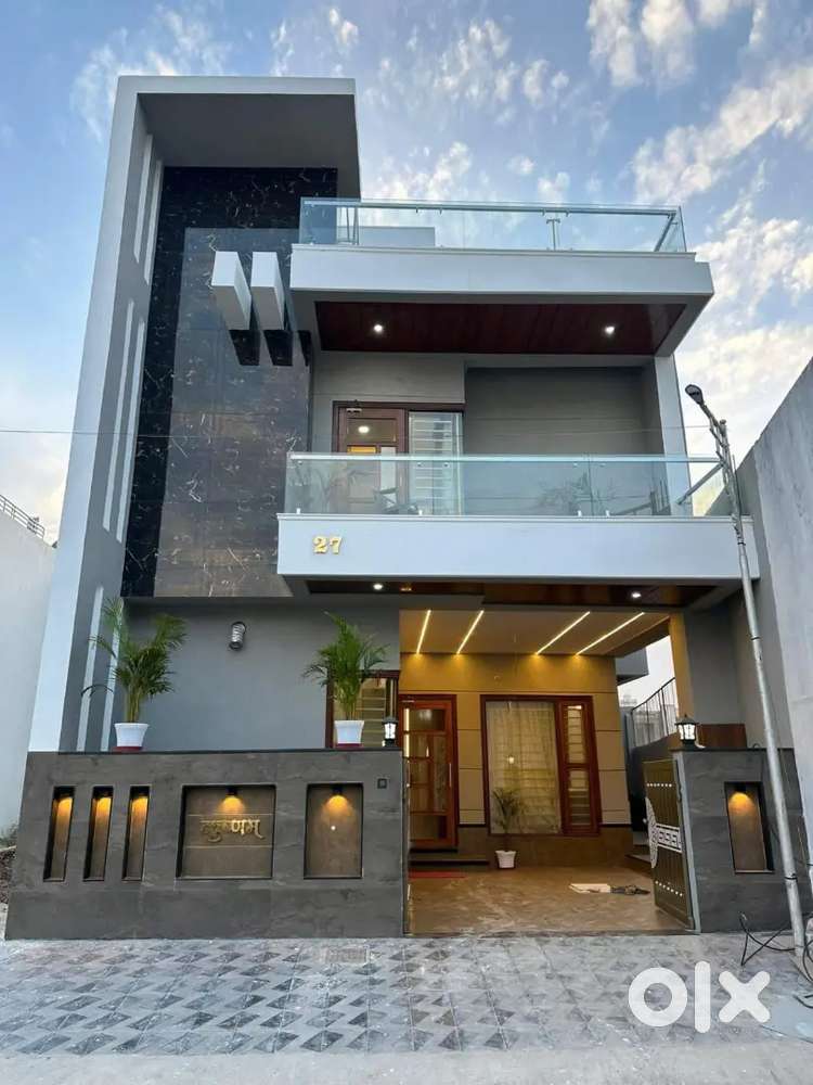 Newly constructed house