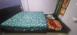 Godrej Interio Semi- Hydraulic King Size Bed with mattress for sale