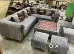 Premium quality L shape sofa set available in starf premium furniture