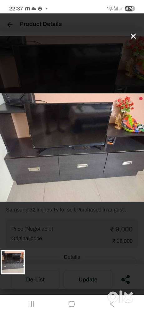 Samsung 32 inches flat screen