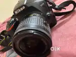 NIKON D3500 WITH VERY GOOD CONDITION