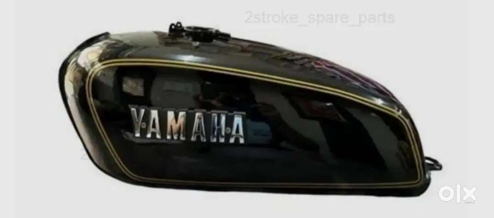 RX 135 petrol tank Black clr