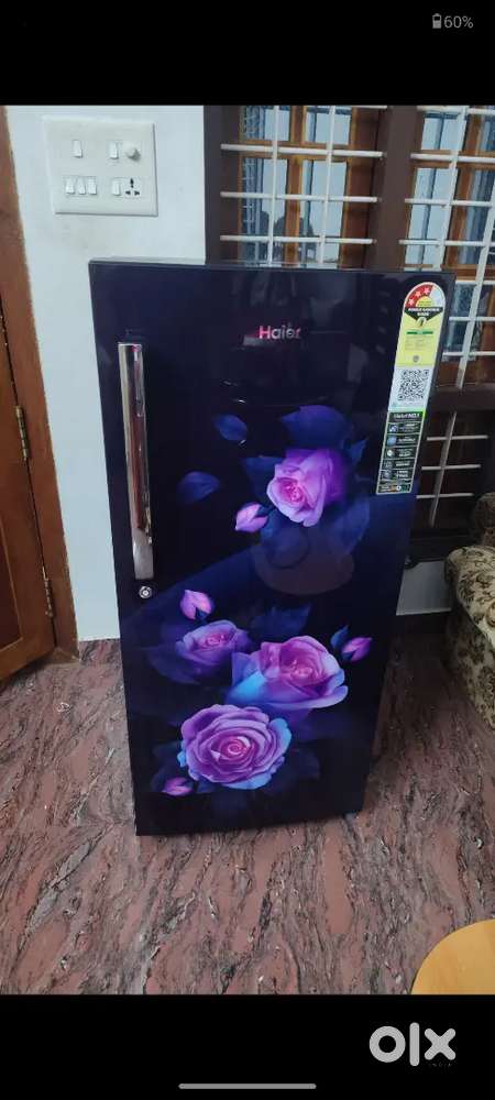 Haier single door fridge