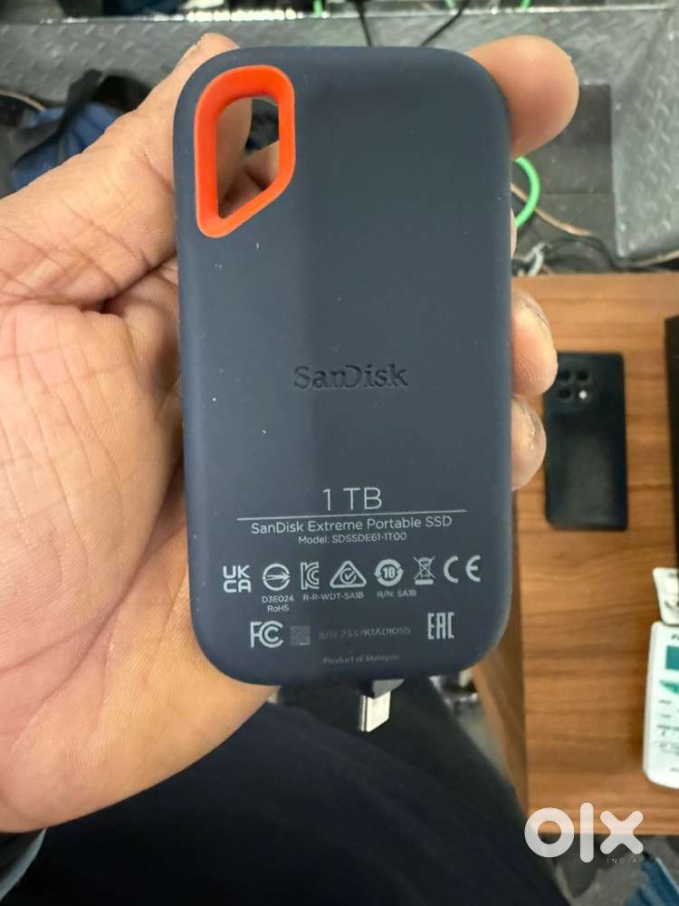 SanDisk Extreme Portable SSD (1TB) – Fast, Compact, and Reliable