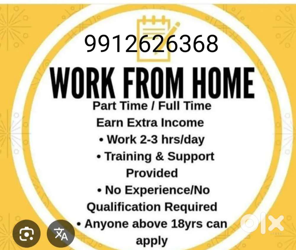 Openig for housewives, retired employees, unemployees, stude