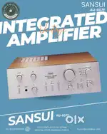 SANSUI  AU-607F  INTEGRATED AMPLIFIER  CODE 9 AV STUDIO