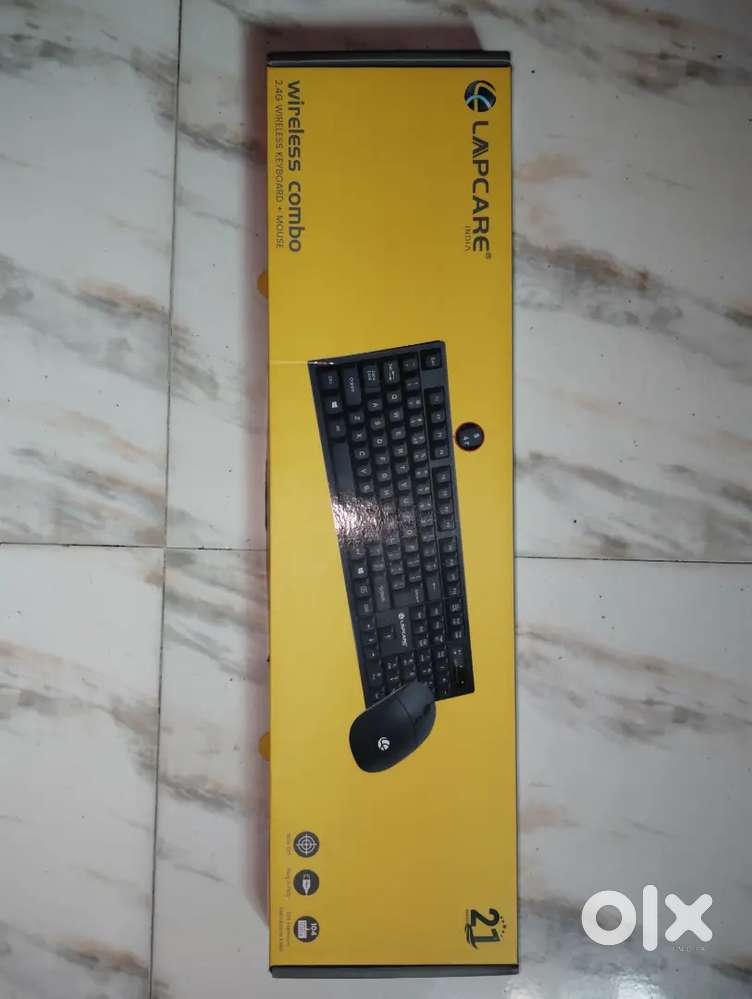 Brand New Lapcare Wireless Keyboard & Mouse Combo (Sealed Pack)