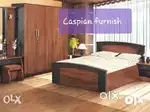 New bedroom set ( bed / wardrobe / side table / dressing table )