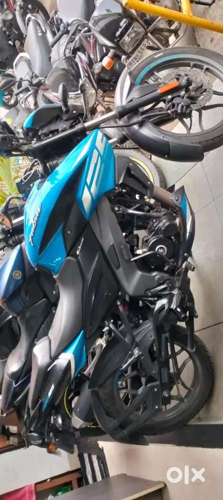 PULSAR NS 125 attractive Beach blue colour which has Good condition