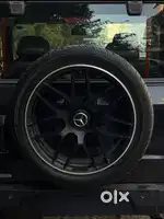 22' inch Mercedes AMG alloys and tyres for Thar and other SUVs
