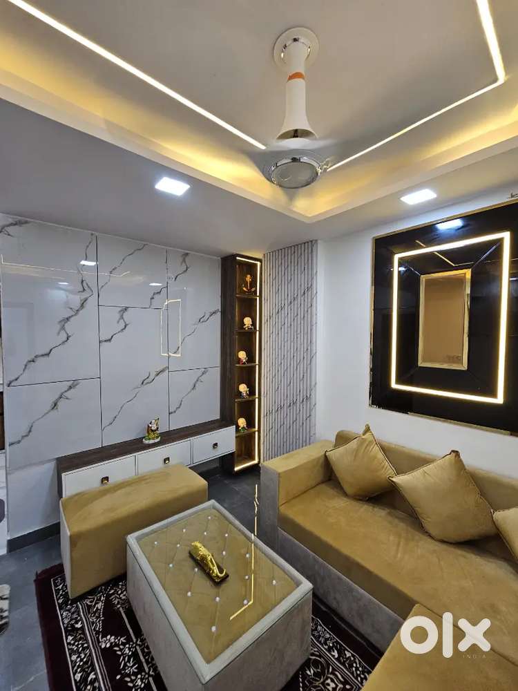 3BHK 85 Sq Yards Fully Furnished Flat with Lift and Car Parking, Loan