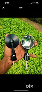 Bar end mirror