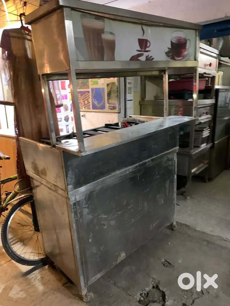 Tea counter dosa tawa stove cafe item