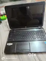 Hp laptop in black colour