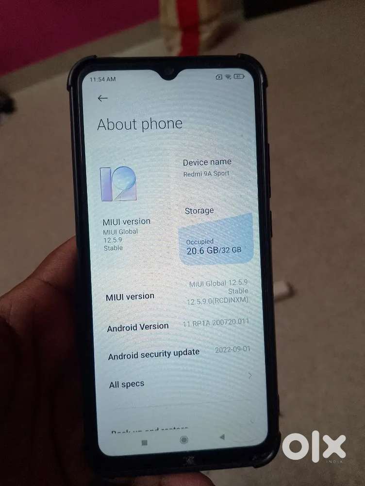 Redmi 9a sport 32gb 2gb good condition
