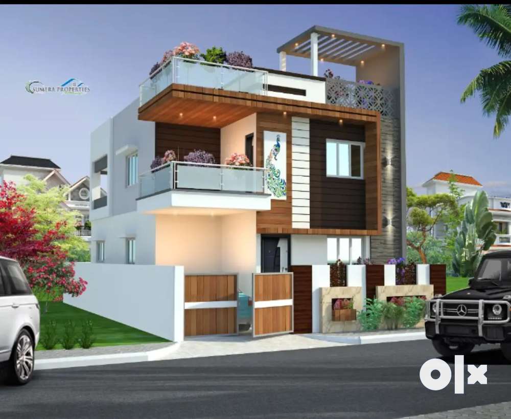 3 bhk bungalow with Pop and modular Kitchen..